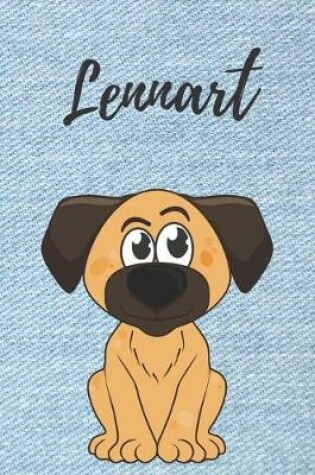 Cover of Lennart Hunde-Notizbuch / Malbuch / Tagebuch