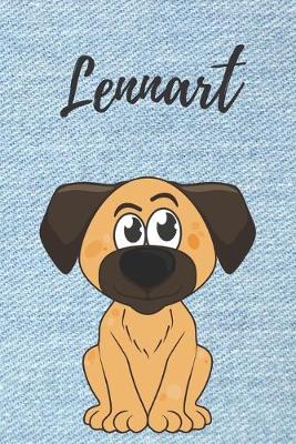 Book cover for Lennart Hunde-Notizbuch / Malbuch / Tagebuch