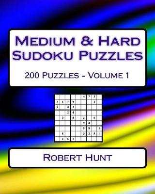 Book cover for Medium & Hard Sudoku Puzzles Volume 1