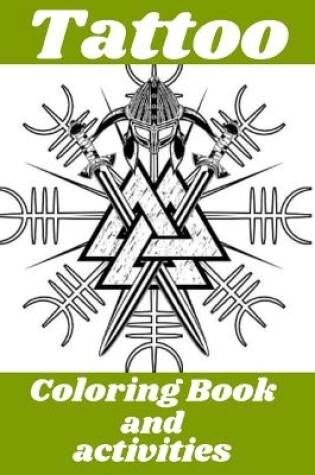 Cover of Tattoo Coloring Book and activities