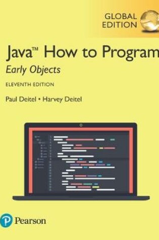 Cover of Java How to Program, Early Objects plus Pearson MyLab Programming with Pearson eText, Global Edition