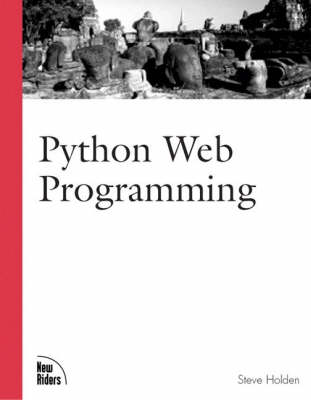 Book cover for Python Web Programming