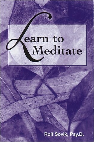 Cover of Learn to Meditate (Cass)