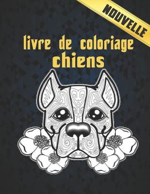 Book cover for livre de coloriage chiens