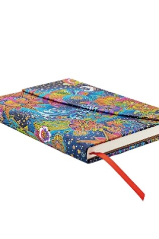 Cover of Celestial Magic (Whimsical Creations) Midi Unlined Hardback Journal (Wrap Closure)