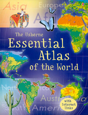 Cover of The Usborne Essential Atlas of the World