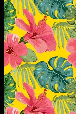 Book cover for Tropical Flowers Notebook