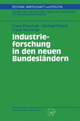 Book cover for Industrieforschung in den neuen Bundesländern