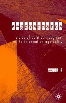 Book cover for E-Governance