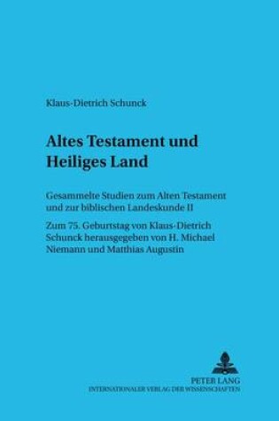 Cover of Altes Testament Und Heiliges Land