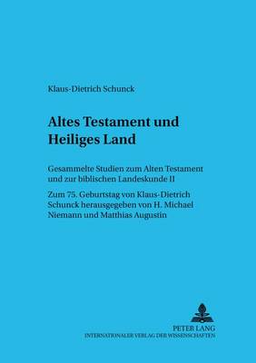 Cover of Altes Testament Und Heiliges Land