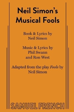 Cover of Neil Simon's Musical Fools