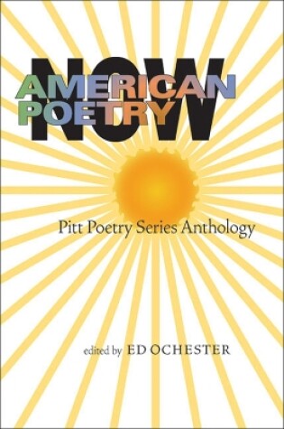 Cover of American Poetry Now