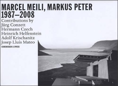 Book cover for Marcel Meili, Markus Peter Architects: Buildings and Projects 1985-2008