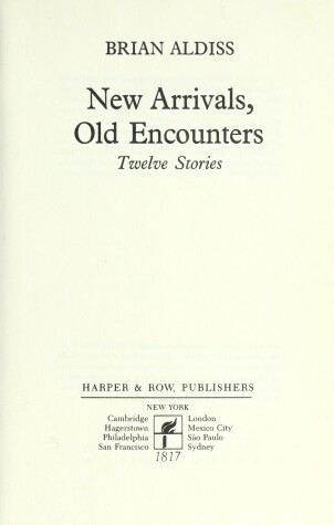 Book cover for New Arrivals, Old Encounters