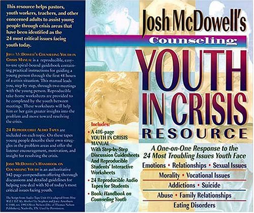 Book cover for Counseling Youth in Crisis Resource