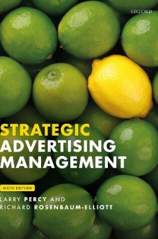 Cover of Strategic Advertising Management