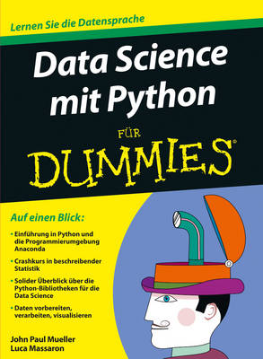 Book cover for Data Science mit Python für Dummies