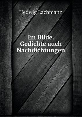 Book cover for Im Bilde. Gedichte auch Nachdichtungen