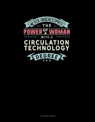 Cover of Never Underestimate The Power Of A Woman With A Circulation Technology Degree