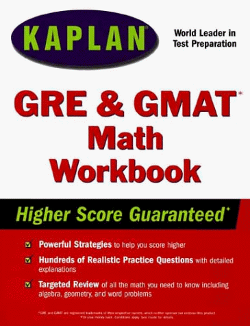 Book cover for Gre/Gmat Math Workbook