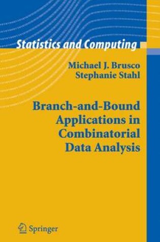 Cover of Branch-and-Bound Applications in Combinatorial Data Analysis