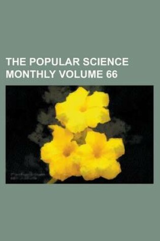 Cover of The Popular Science Monthly Volume 66