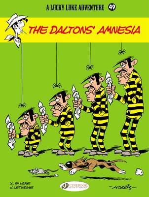 Book cover for Lucky Luke 49 - The Dalton's Amnesia