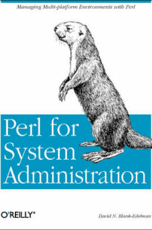 Cover of Perl for System Administration
