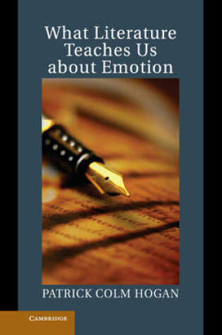 Cover of What Literature Teaches Us about Emotion