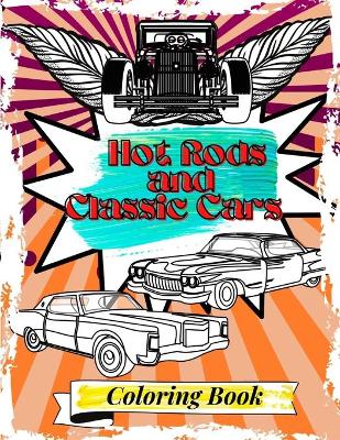 Book cover for Classic Cars Coloring Book