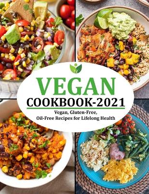 Book cover for Vegan Cookbook 2021
