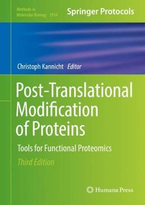 Cover of Post-Translational Modification of Proteins