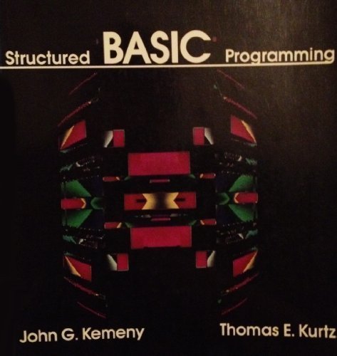 Book cover for Structured BASIC Programming