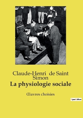 Book cover for La physiologie sociale