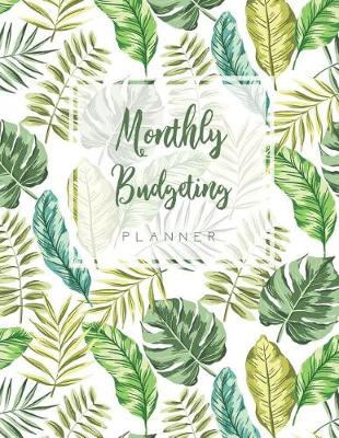 Book cover for Monthly Budgeting Planner