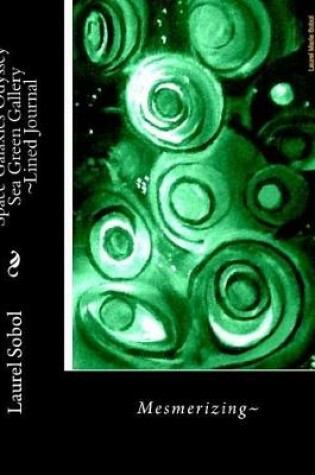 Cover of Space Galaxies Odyssey Sea Green Gallery Lined Journal