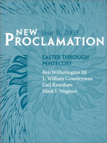 Book cover for New Proclamation: Easter through Pentecost