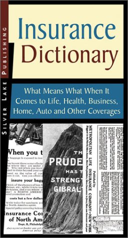 Book cover for Insurance Dictionary