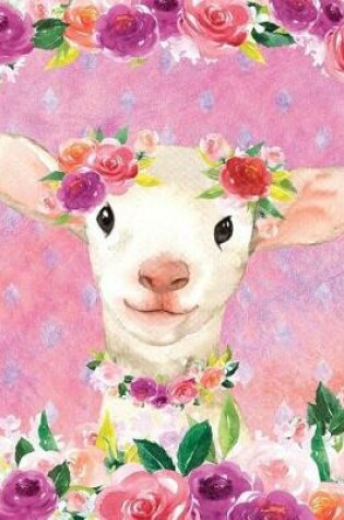 Cover of My Big Fat Bullet Journal for Animal Lovers Lamb in Flowers