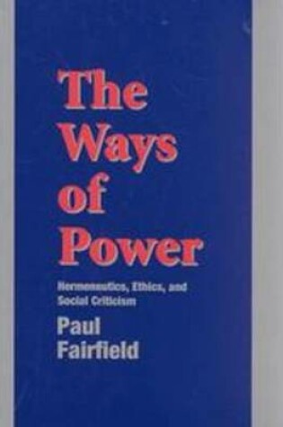 Cover of Ways of Power