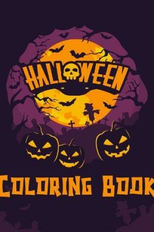 Cover of Halloween Coloring Book