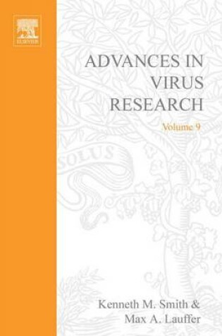 Cover of Advances in Virus Research Vol 9