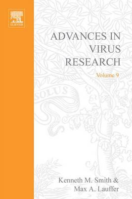 Book cover for Advances in Virus Research Vol 9
