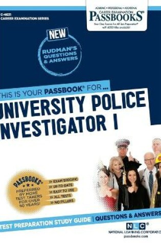 Cover of University Police Investigator I