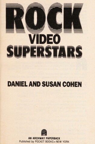 Cover of Rock Video Superstars