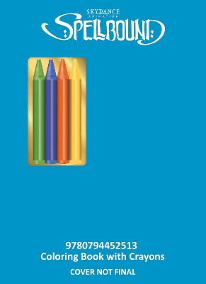 Cover of Spellbound Coloring Book with Crayons