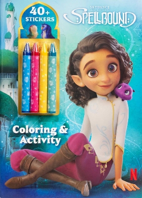 Book cover for Spellbound: Coloring & Activity