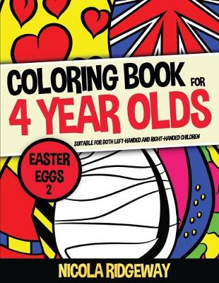 Cover of Coloring Book for 4 Year Olds (Easter eggs 2)