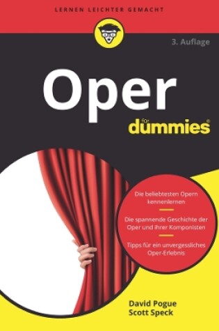 Cover of Oper für Dummies 3e